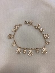 Italian Anklet With Makers Mark