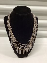 J Crew Brutalist Style Fashion Necklace