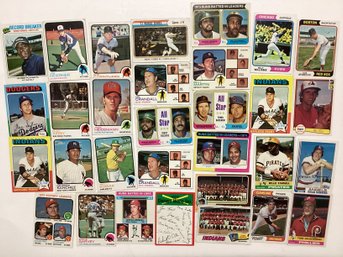 1970s Baseball Cards Incl. Reggie Jackson