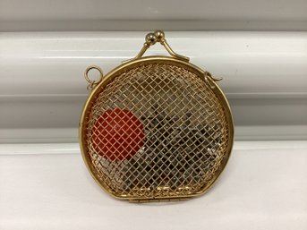 Vintage Metal Change Purse With Jax Game