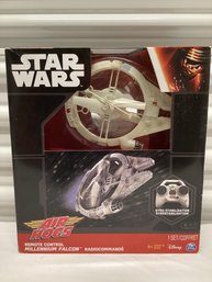 New In Box Star Wars Remote Control Millennium Falcon Air Hogs