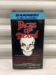 Original 1978 Faces Of Death VHS