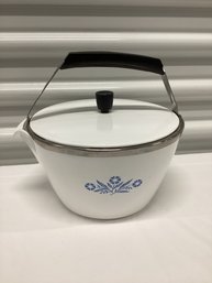 Vintage Corningware Cornflower Blue P-57 B 2QT Tea Kettle