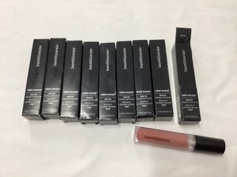 Lot Of 9 Bare Minerals Gen Nude Lip Color