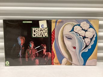 1967 & 1972 Clapton Fresh Cream & Derek & The Dominoes Records