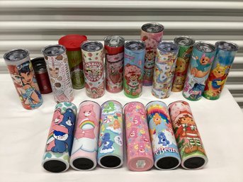 Large Collection Of Printed Character Tumblers