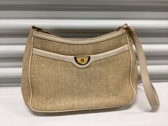 Etienne Aigner Jute Purse