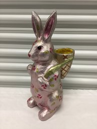 Vintage Department 56 Paper Mache Easter Bunny