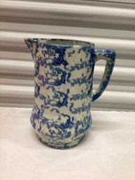 Vintage Blue & White Pitcher