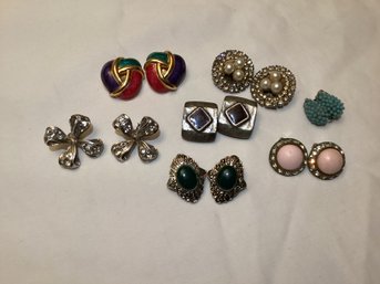 Vintage Clip Earrings