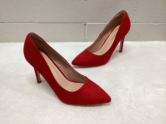 Dream Pairs Cherry Red Stiletto Heels