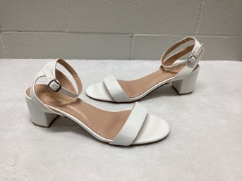 Ready For Spring Dream Pairs White Block Heel Sandals