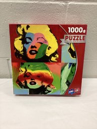 Sealed Andy Worhol Style Marylin Monroe 1000 Piece Puzzle