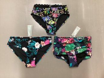 New With Tags Coastal Blue Mix & Match Swimsuit Bottoms