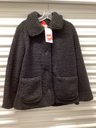 New With Tags Hot Kiss Faux Lambswool Sherpa Jacket