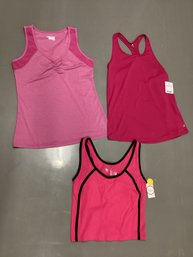 Pink Workout Tanks Incl. New With Tags