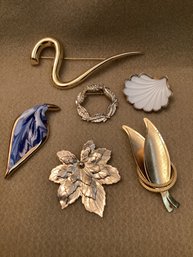 Gold Tone  Brooches