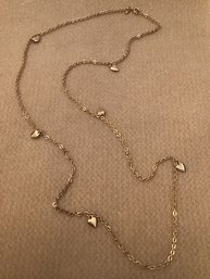 Vintage Sarah Coventry Heart Charm Necklace