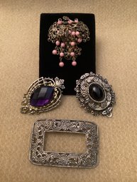 Collection Of Brooches