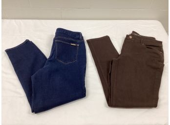 Chicos Slimming Jeans & Platinum Jeggings