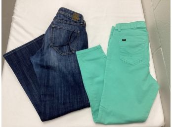 It Jeans & Sofia Vergara Seafoam Mint Green Jeans