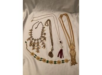 Multi Strand, Chandelier & Other Necklaces