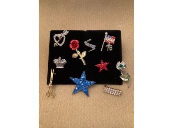 Vintage Scatter Pins & Small Brooches