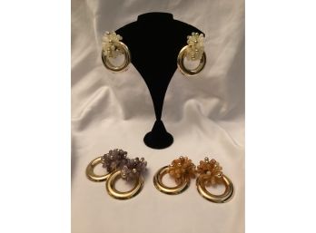 Vintage Clip Earrings