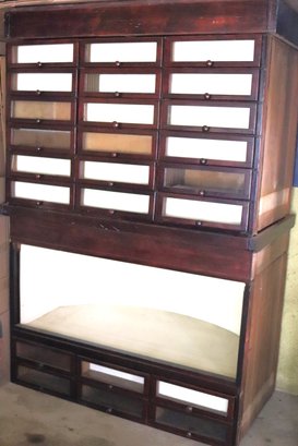 Antique Department Store Display Case  3 - Sections