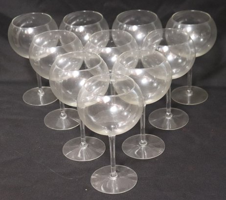 10 Large Red Wine Glasses
