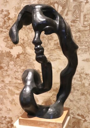 MCM Austin Products 1979 Profile Figural Abstract Sculpture Signed Sever