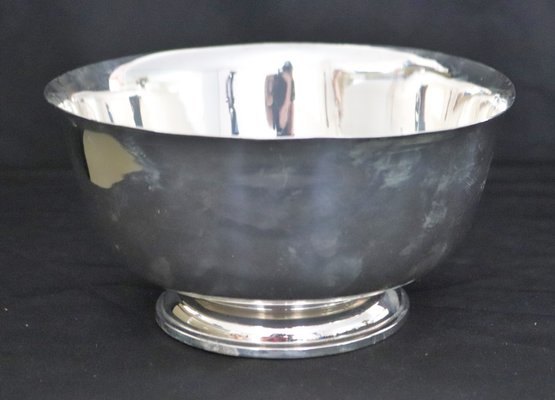 Sterling Silver Fruit Bowl By Fisher-paul Revere Repro