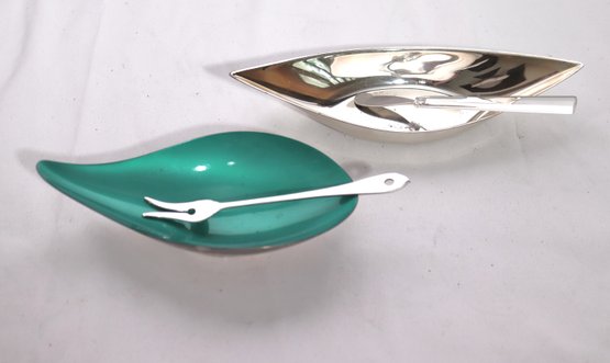 Modern Serving Dishes Including Reed And Barton