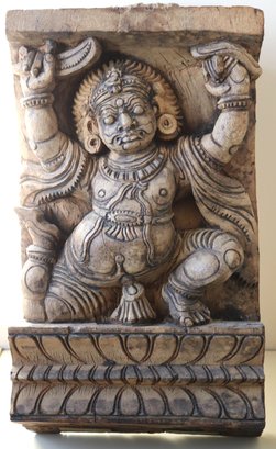 Amazing Hand Carved Indian Wall Mount