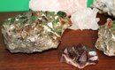 Assorted Minerals Includes Mica, Quartz, Pyrite Stone