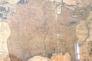 Rare Antique Map Of Louisiana, Mississippi & Florida Provinces Dated 1687