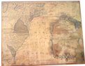 Antique Map Of American England With North East States By Matthew Albert Lotter