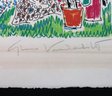 Signed Lithograph By Listed Artist Gloria Vanderbilt 278/300