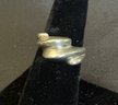 Sterling Silver Set Of Rings Size  7-7.25.