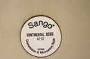 Sango Continental Beige Lunch And Dinner Plates Includes A Large Glass Drink Dispenser