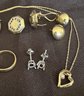 14K YG And White Gold Mixed Jewelry Lot.
