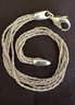 Sterling Silver Elegant 7 Inch 5 Strand Bracelet - Italy