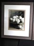 Pair Of Photo Art Fruit Still Life Prints In A Quality Matted Wood Frame