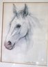 Vintage Horse Portrait Signed By The Artist - Moostage Grabur