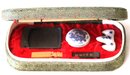 Vintage Chinese Calligraphy Set With Case & Collection Of Miniature Trinket Boxes