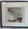 Vintage Landscape Watercolor Painting Signed By Peterson 72
