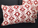 Collection Of Decorative Throw Pillows Includes Tommy Hilfiger