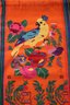 3 Handmade Embroidered Wall Hangings With Bird Detailing