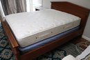 Vintage Queen-size Empire Bed Frame With Simmons Splendor Luxury Mattress & Box Spring