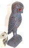 Miniature Owls Includes A Larger Cast Metal Statue, Daum France Crystal, Lucite Set & Cloisonne Owl.